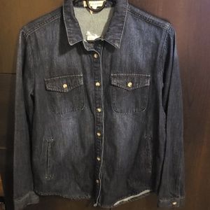 BNWT Forever 21  life in progress Denim Shirt